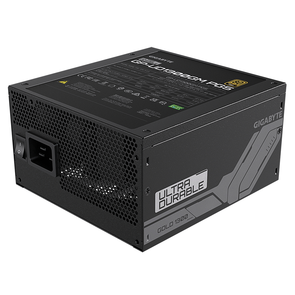 Блок живлення GIGABYTE 1300W (GP-UD1300GM PG5) - зображення 4