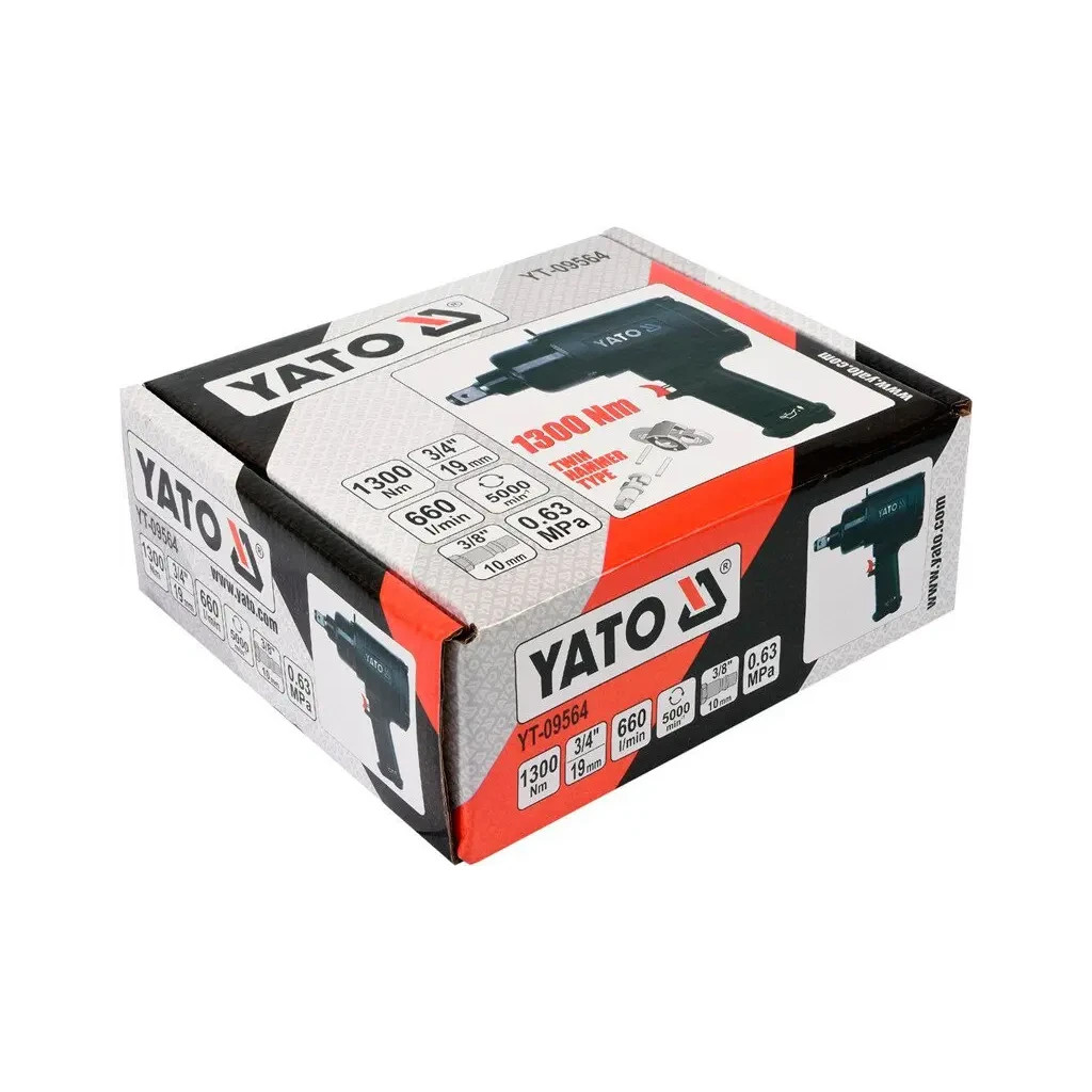 Гайковерт Yato пневматичний (YT-0956) - зображення 4