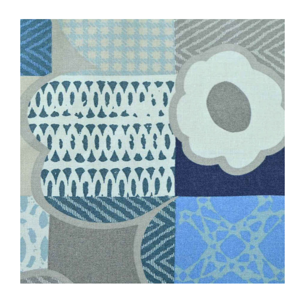 Скатертина Прованс водовiдштовхуюча Simfoni Сині квіти 220х140 см (4823093413108) - зображення 2