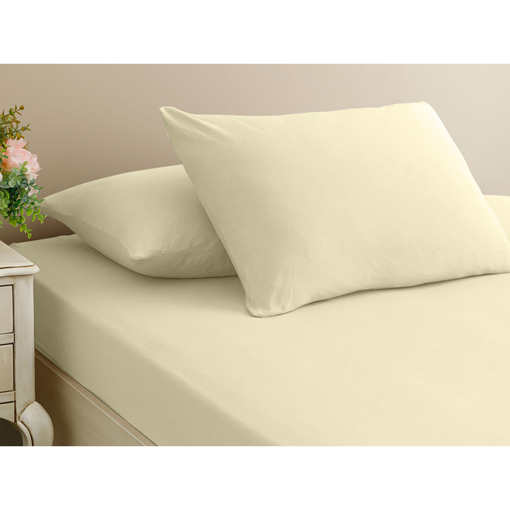 Простирадло MirSon Махровий набір 19-808 Bellatricia на гумці 90х200+25 + наволочка 50х70 (2200002937078) - зображення 3