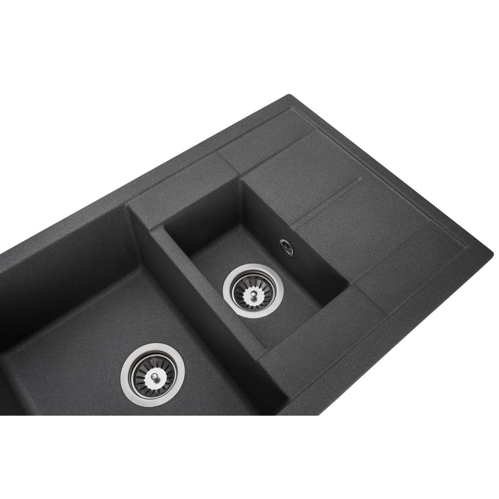 Мийка кухонна GRANADO LEON grafito (gr1009) - зображення 3