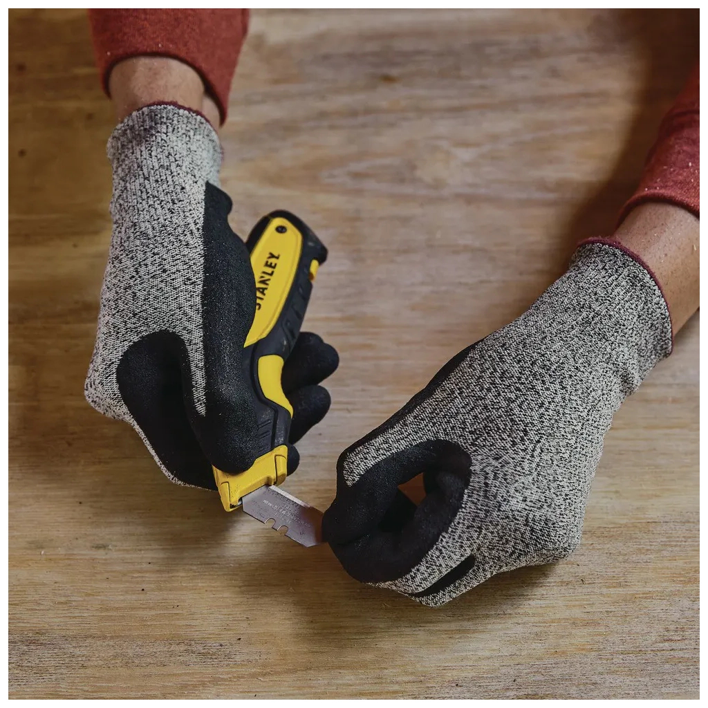 Ніж монтажний Stanley PREMIUM з висувним лезом, L=170 мм (STHT10479-0) - изображение 6