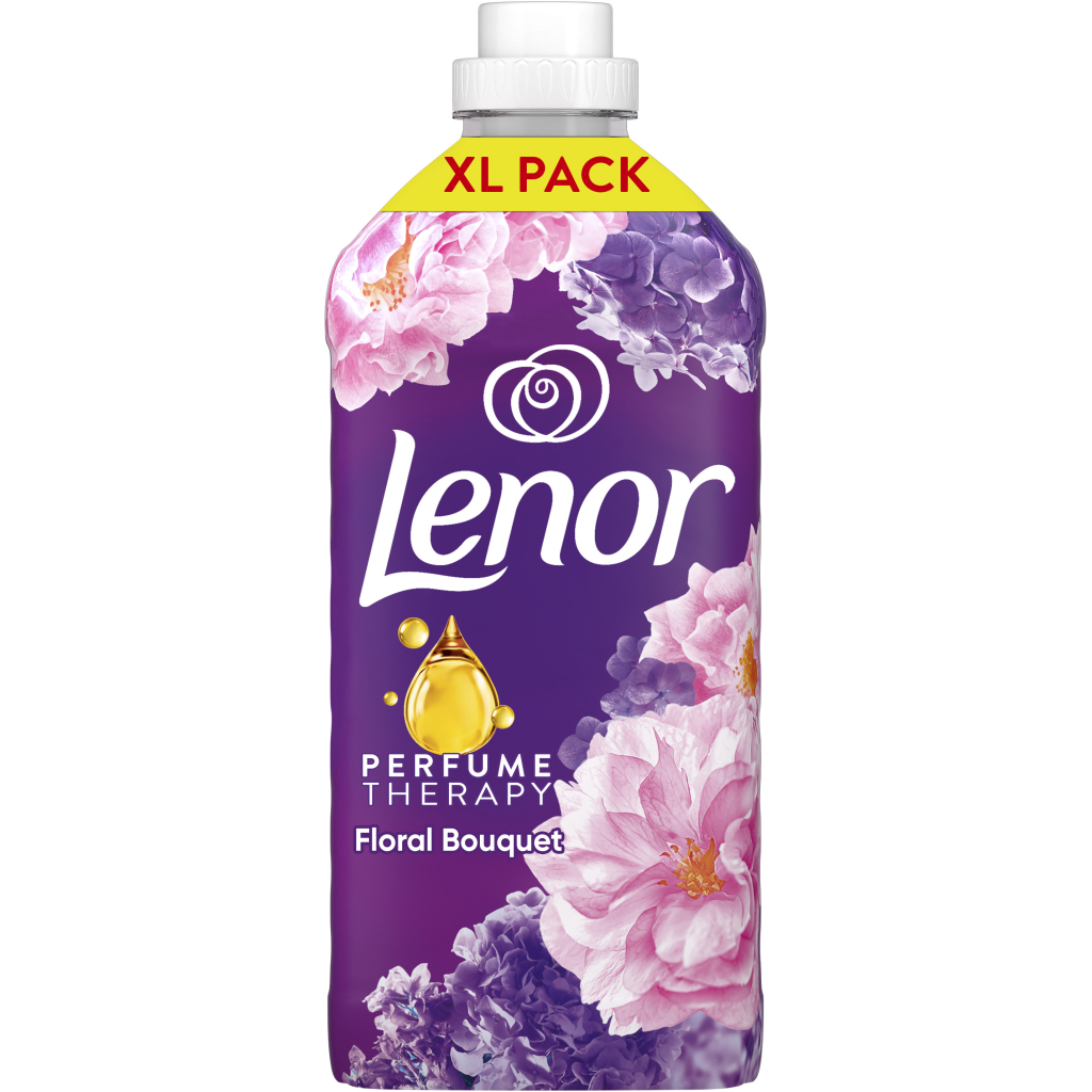 Кондиціонер для білизни Lenor Квітковий букет з нотками мускусу 1200 мл (8006540889701) - зображення 1