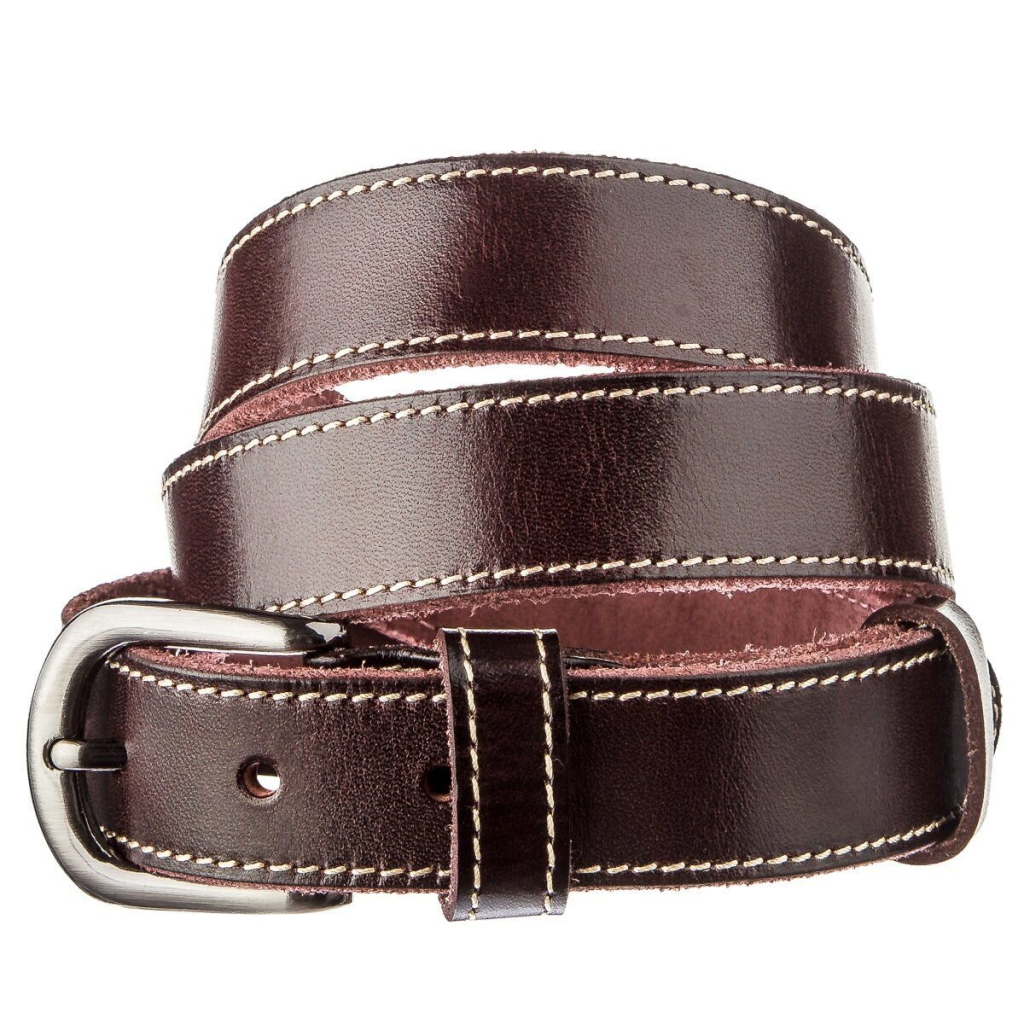 Ремінь Vintage Унісекс Темно-коричневий (20125) - зображення 1