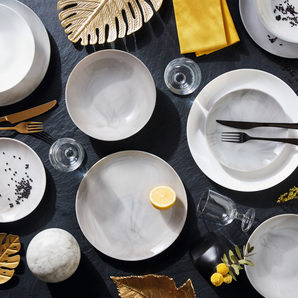 Тарілка Luminarc Diwali Marble Granit 25 см обідня (P9908) - зображення 2