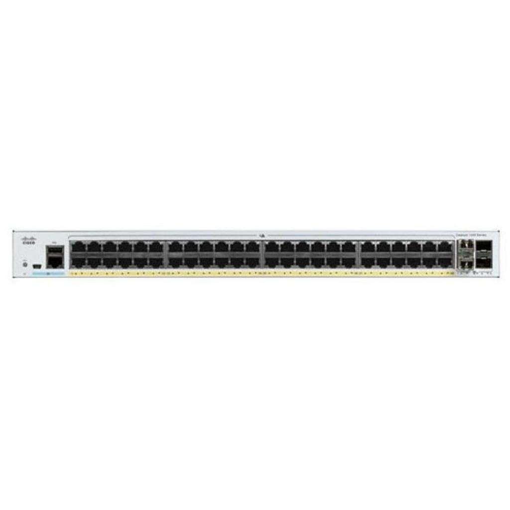 Комутатор мережевий Cisco C1000-48T-4G-L - зображення 1