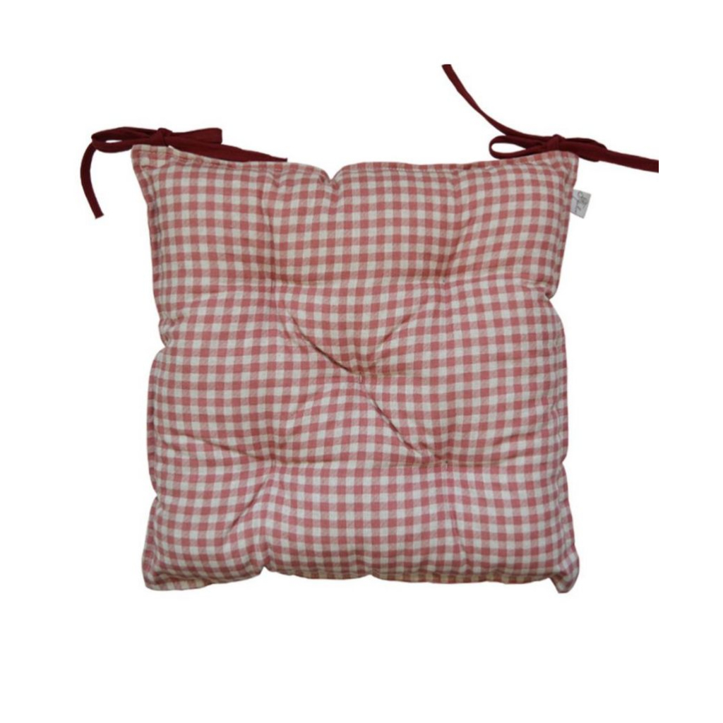 Подушка на стілець Прованс Глорiя Клітинка 40х40 (4823093420205) - зображення 1