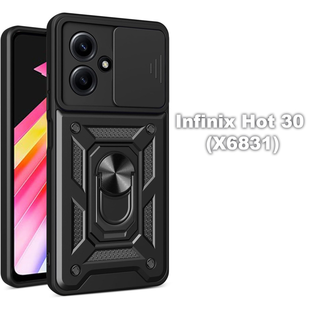 Чохол до мобільного телефона BeCover Military Infinix Hot 30 (X6831) Black (709957) - зображення 5