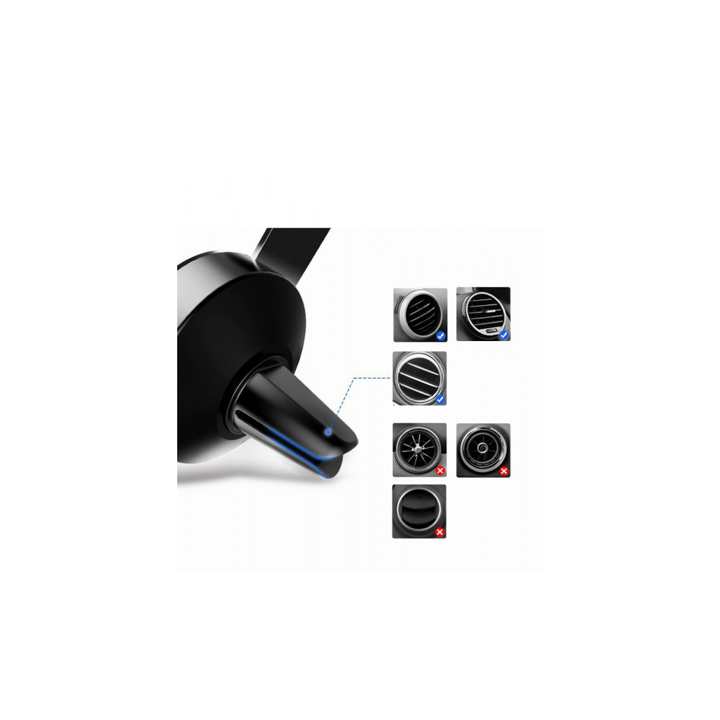 Універсальний автотримач Ugreen LP130 4.7-6.5" Gravity (50564) - изображение 8