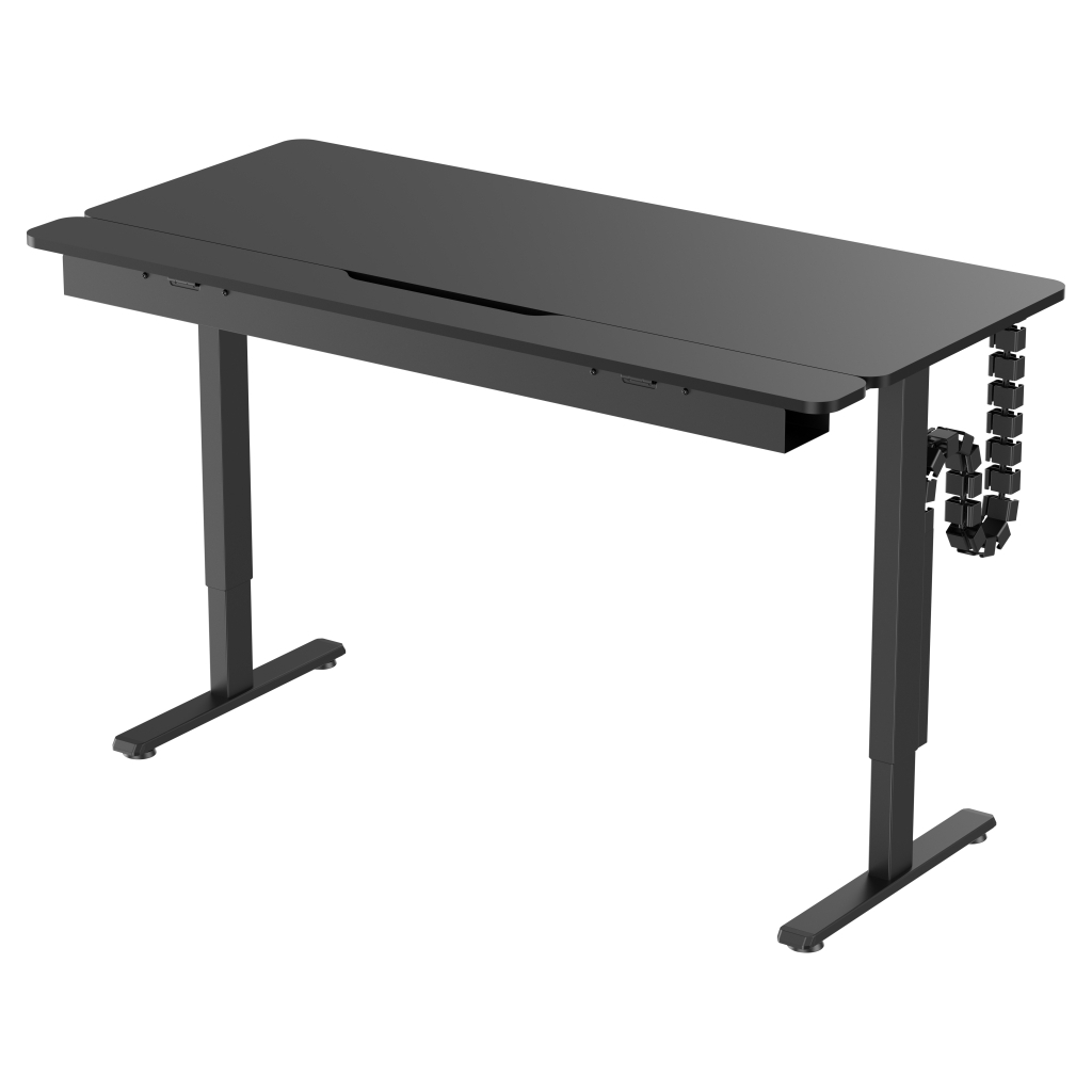 Комп'ютерний стіл OfficePro з електрорегулюванням висоти 1500 x 720 мм Black (ODE1575B) - зображення 2