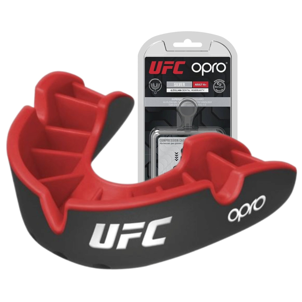 Капа Opro Silver UFC Red/Black (102514002) (UFC_Silver_R/Bl) - зображення 1
