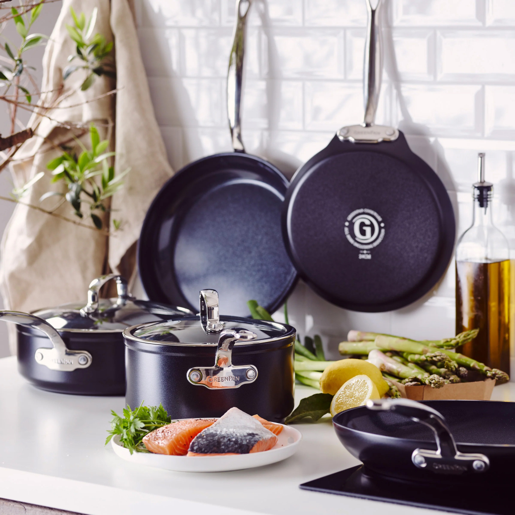 Сотейник GreenPan Barcelona Pro з кришкою 24 см, 3,4 л (CC005327-001) - зображення 5