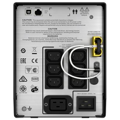 Пристрій безперебійного живлення APC Smart-UPS C 2000VA LCD 230V (SMC2000I) - зображення 2