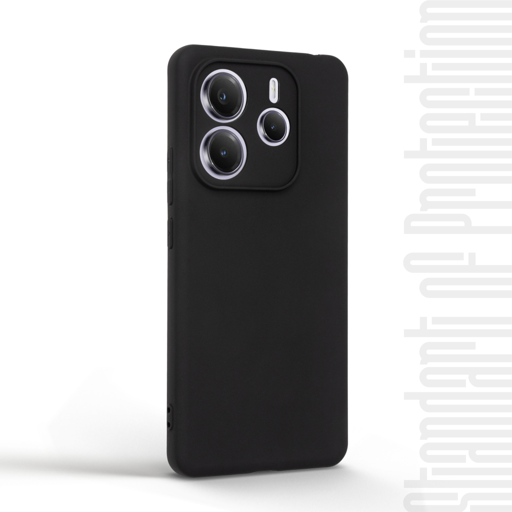 Чохол до мобільного телефона Armorstandart Matte Slim Fit Xiaomi Redmi Note 14 5G Camera cover Black (ARM79725) - зображення 2
