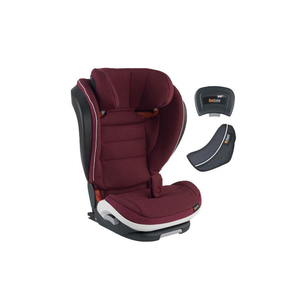 Автокрісло BeSafe iZi Flex FIX i-Size, 100-135/150 см Burgundy (10010200-BurgundyM) - зображення 1