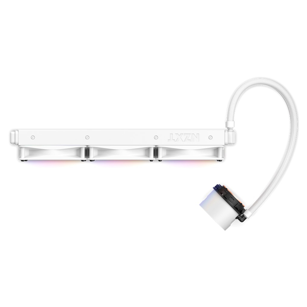 Система рідинного охолодження NZXT Kraken RGB 360mm AIO liquid cooler w/Display, (RL-KR360-W1) - зображення 2