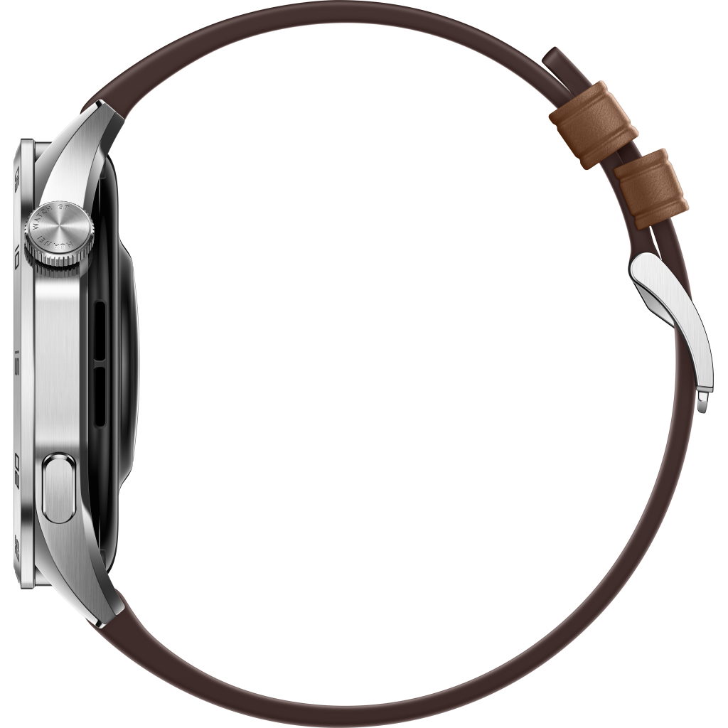 Смарт-годинник Huawei WATCH GT 4 46mm Classic Brown Leather (55020BGW) - зображення 5