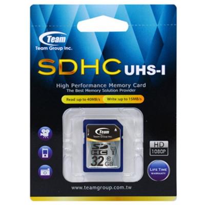 Карта пам'яті Team 32GB SDHC Class 10 UHS-1 (TSDHC32GUHS01) - зображення 2