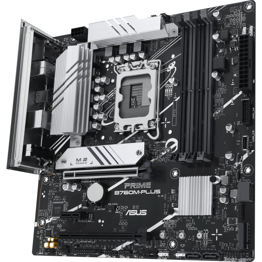 Материнська плата ASUS PRIME B760M-PLUS - зображення 3