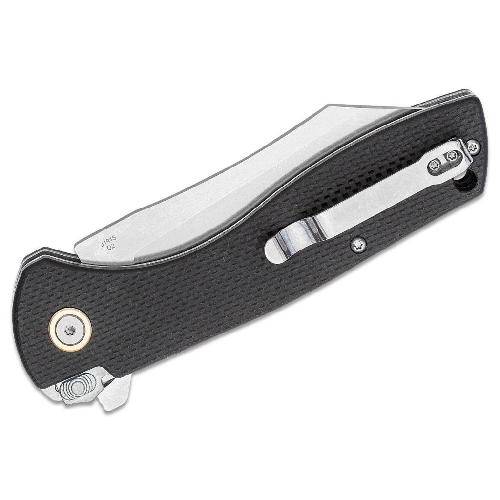 Ніж CJRB Kicker SW D2 G10 Black (J1915-BK) - зображення 3