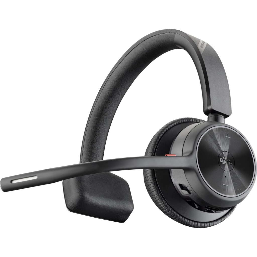 Навушники Poly Voyager 4310-M USB-A/Bluetooth з адаптером BT700 Black (77Y91AA) - зображення 1