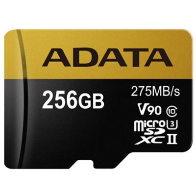 Карта пам'яті ADATA 256GB microSD class 10 UHS-II U3 (AUSDX256GUII3CL10-C) - зображення 1