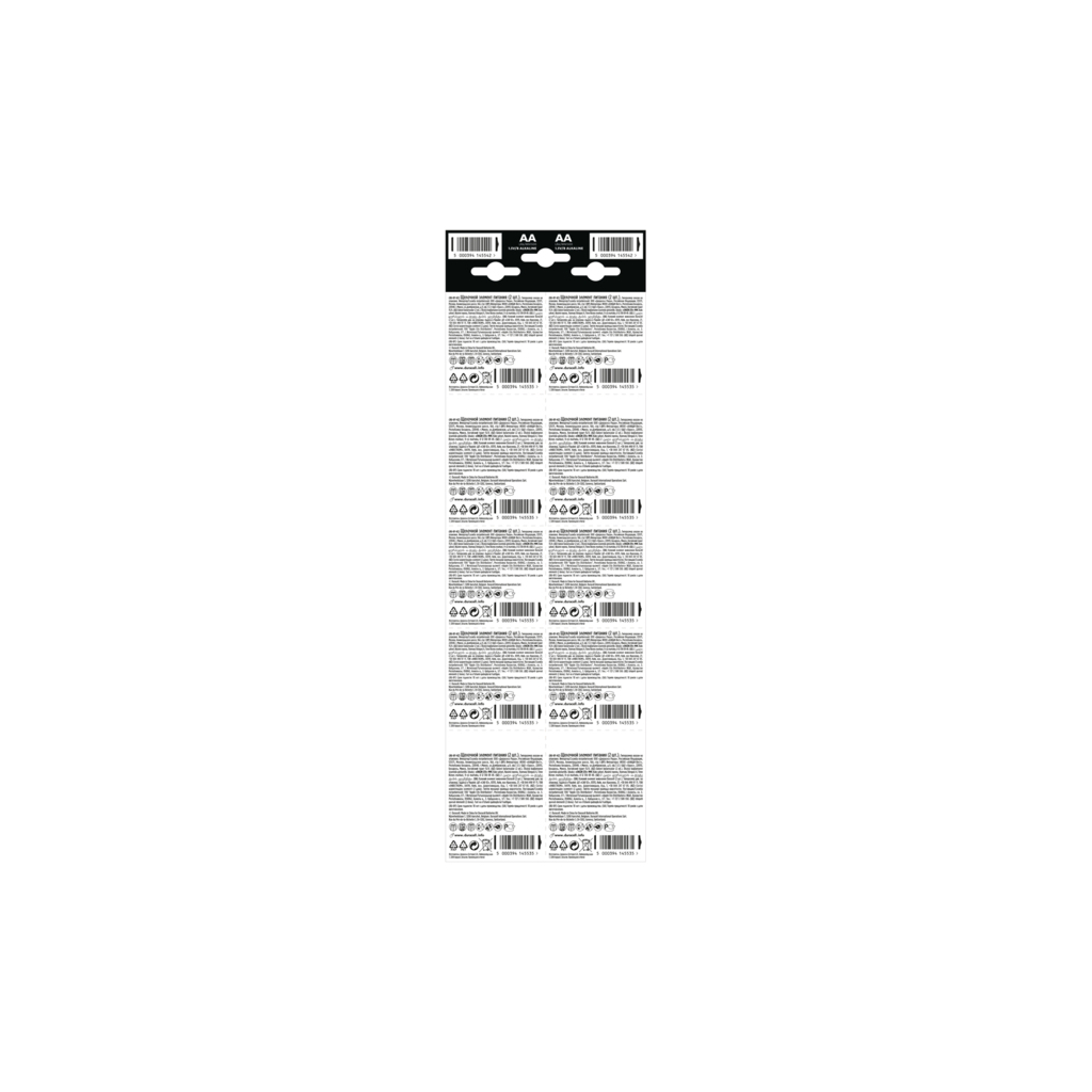Батарейка Duracell AA MN1500 LR06 (плакат 2*10) * 20 (5010608/5014439) - зображення 2
