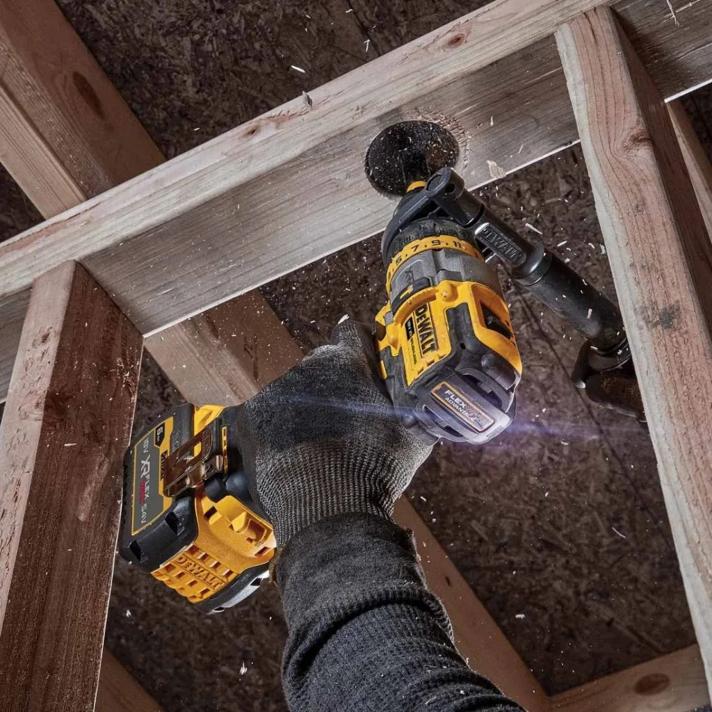 Шуруповерт DeWALT XR Li-lon 18 В, 2 АКБ + ЗП, кейс TSTAK (DCD999X1) - зображення 8