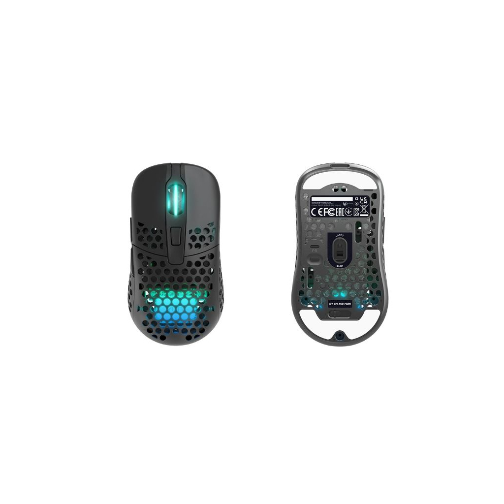Мишка Xtrfy M42 RGB Wireless Black (M42W-RGB-BLACK) - зображення 8