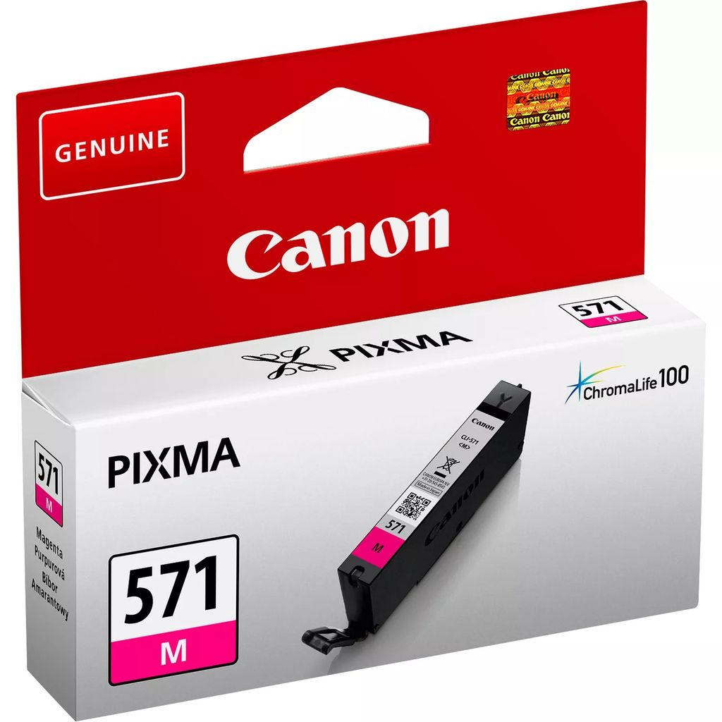 Картридж Canon CLI-571M Magenta (0387C001) - зображення 1