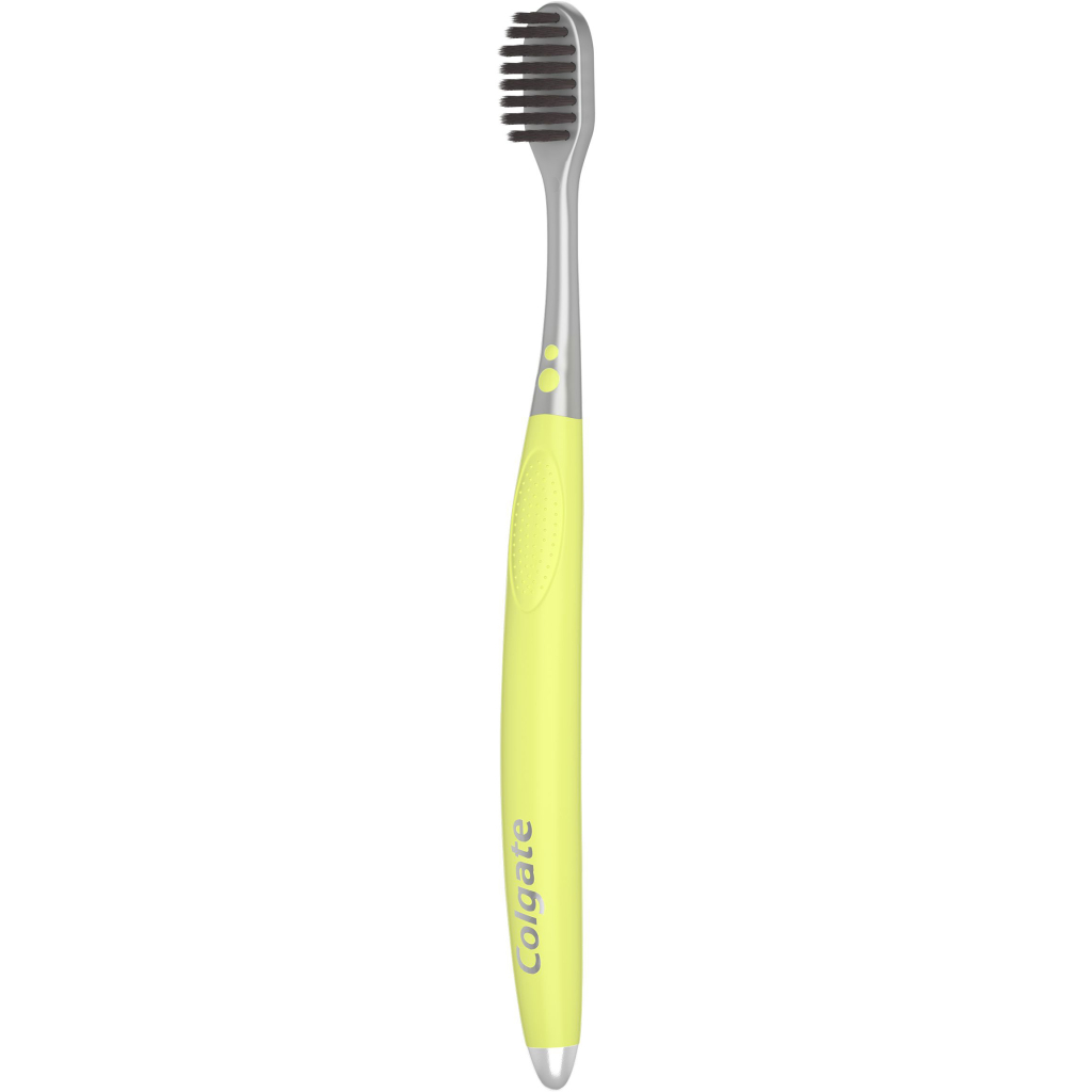 Зубна щітка Colgate High Density Charcoal м'яка 2 шт. (8718951369153) - зображення 3