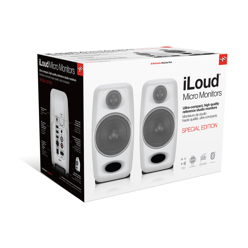 Студійний монітор IK Multimedia iLoud Micro Monitor White - зображення 5