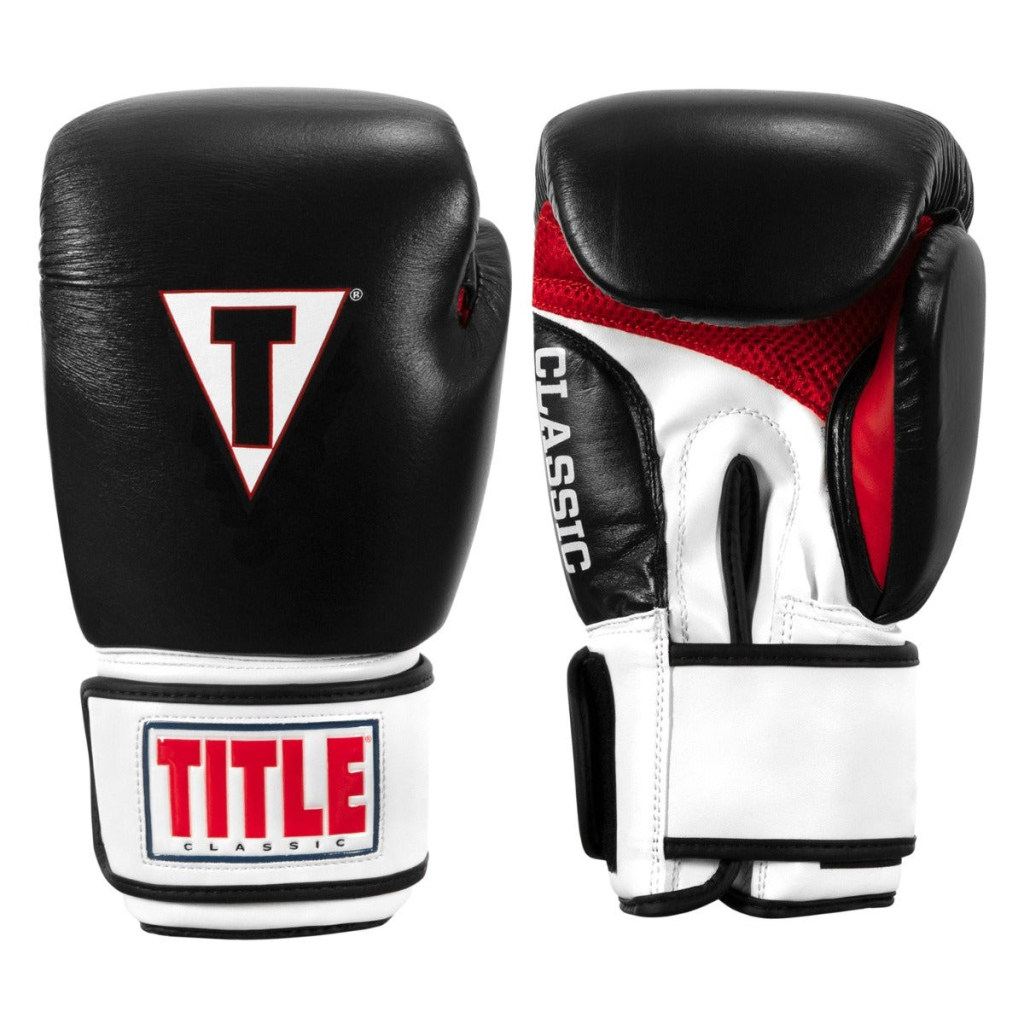 Боксерські рукавички Title Classic Leather 2.0 Black/White/Red XXL 18 oz (CSBGL2 XX BK/WH/RD) - зображення 5