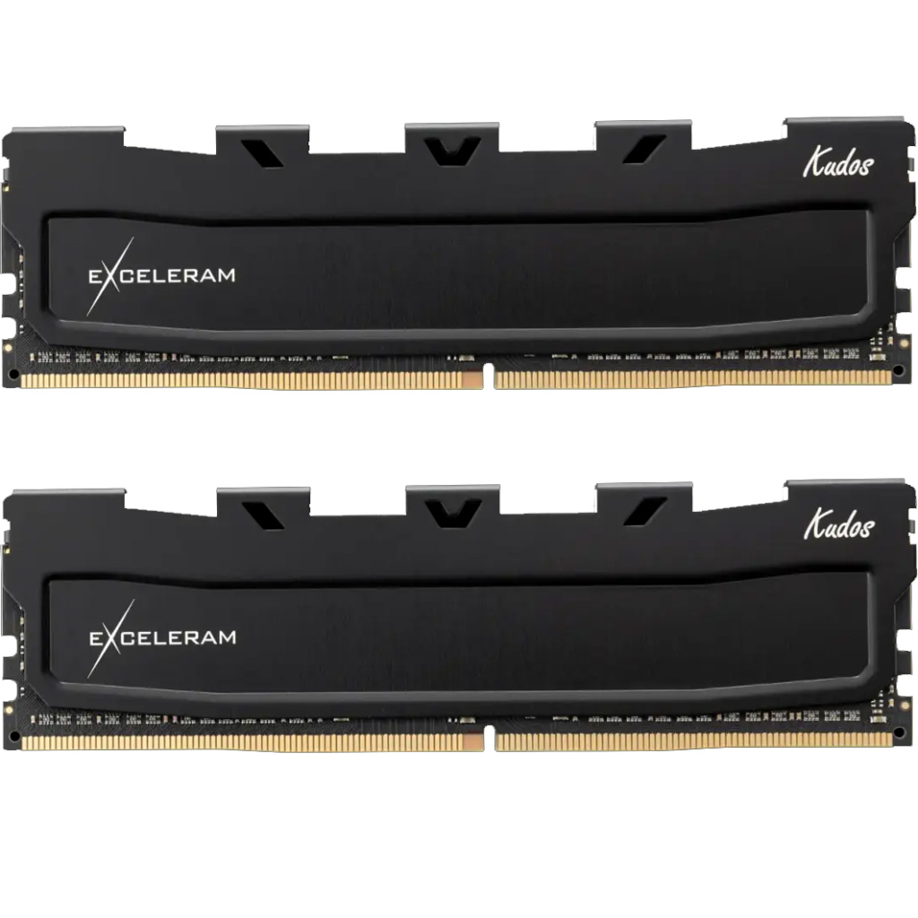 Модуль пам'яті для комп'ютера DDR5 48GB (2x24GB) 6000 MHz Black Kudos eXceleram (EK50480604048CD) - зображення 1