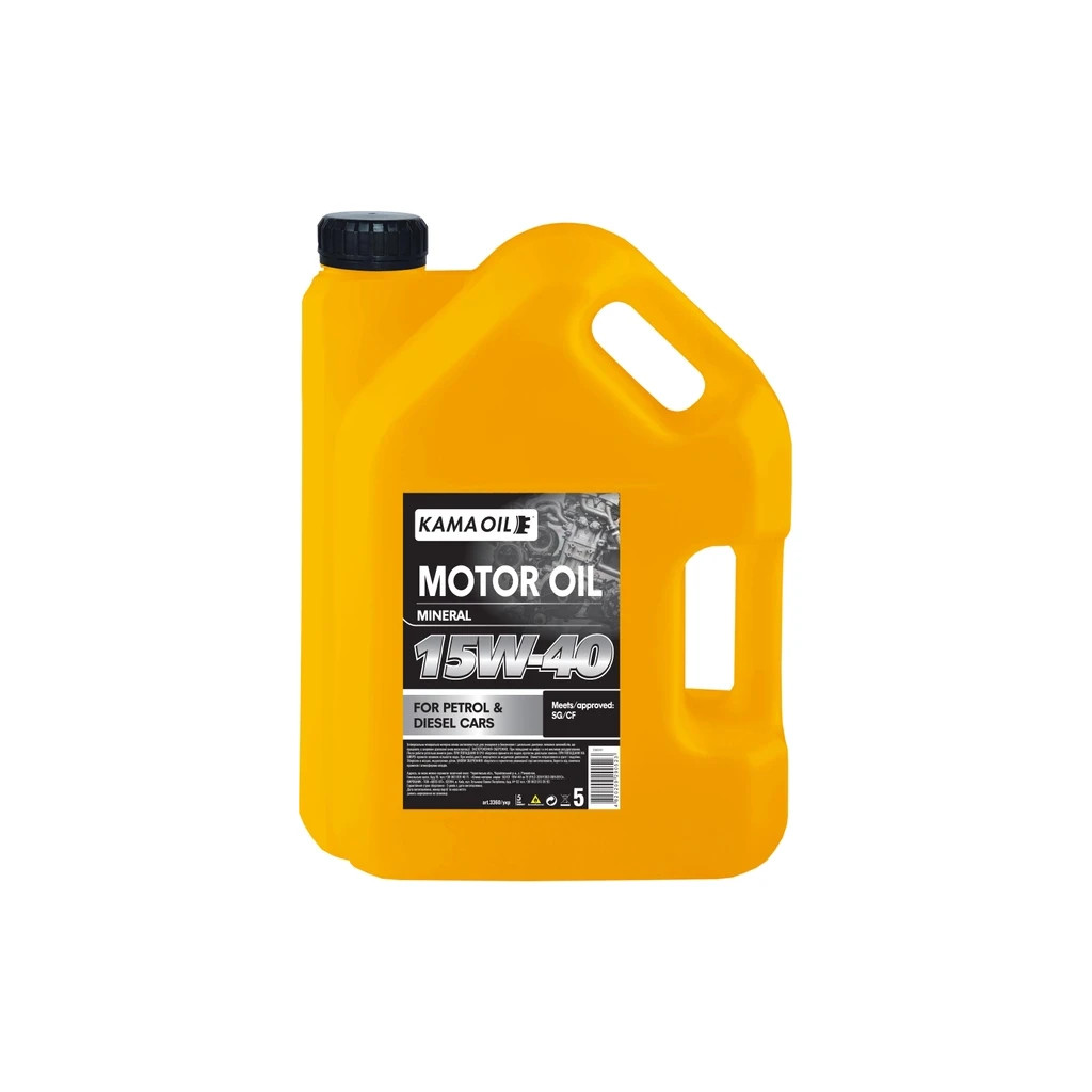 Моторна олива Kama-Oil 15W40 5л - зображення 1