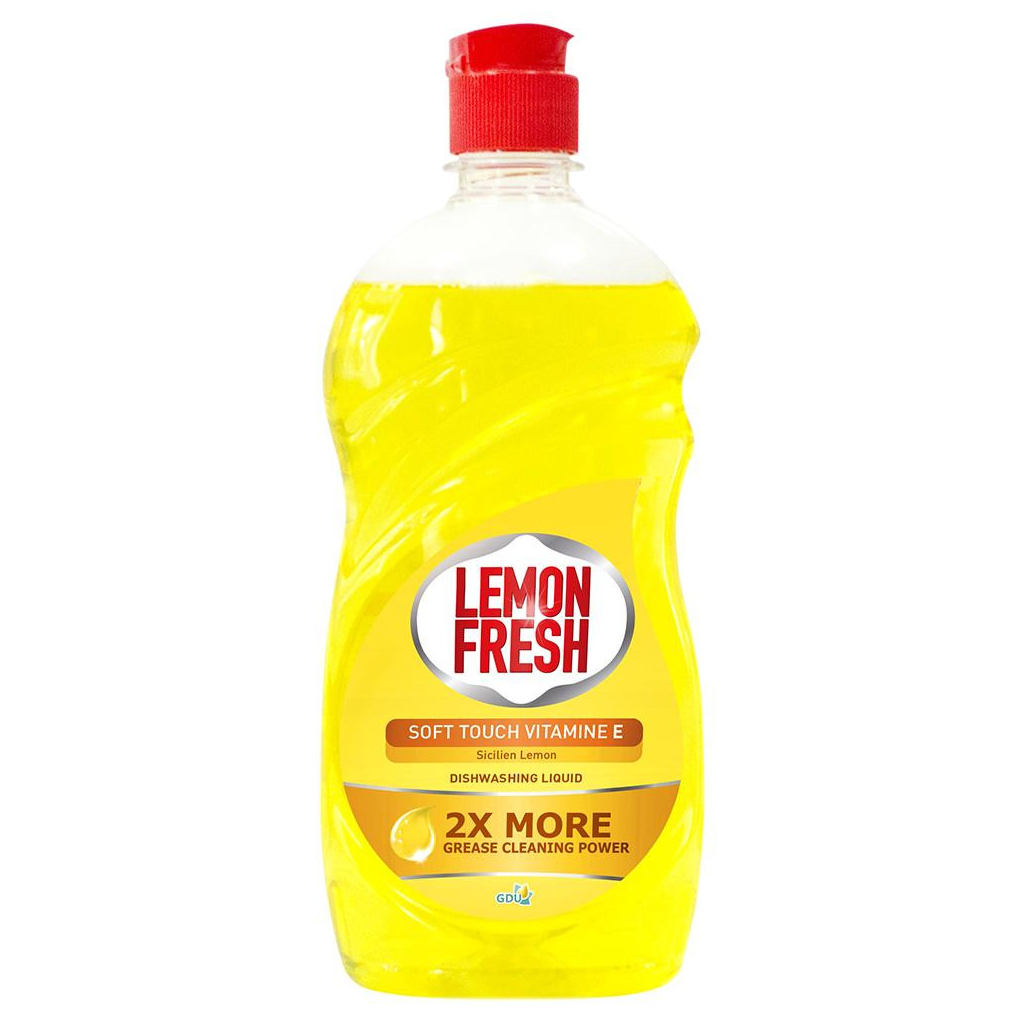 Засіб для ручного миття посуду Lemon Fresh Сицилійський лимон 500 мл (4820167000219) - зображення 1