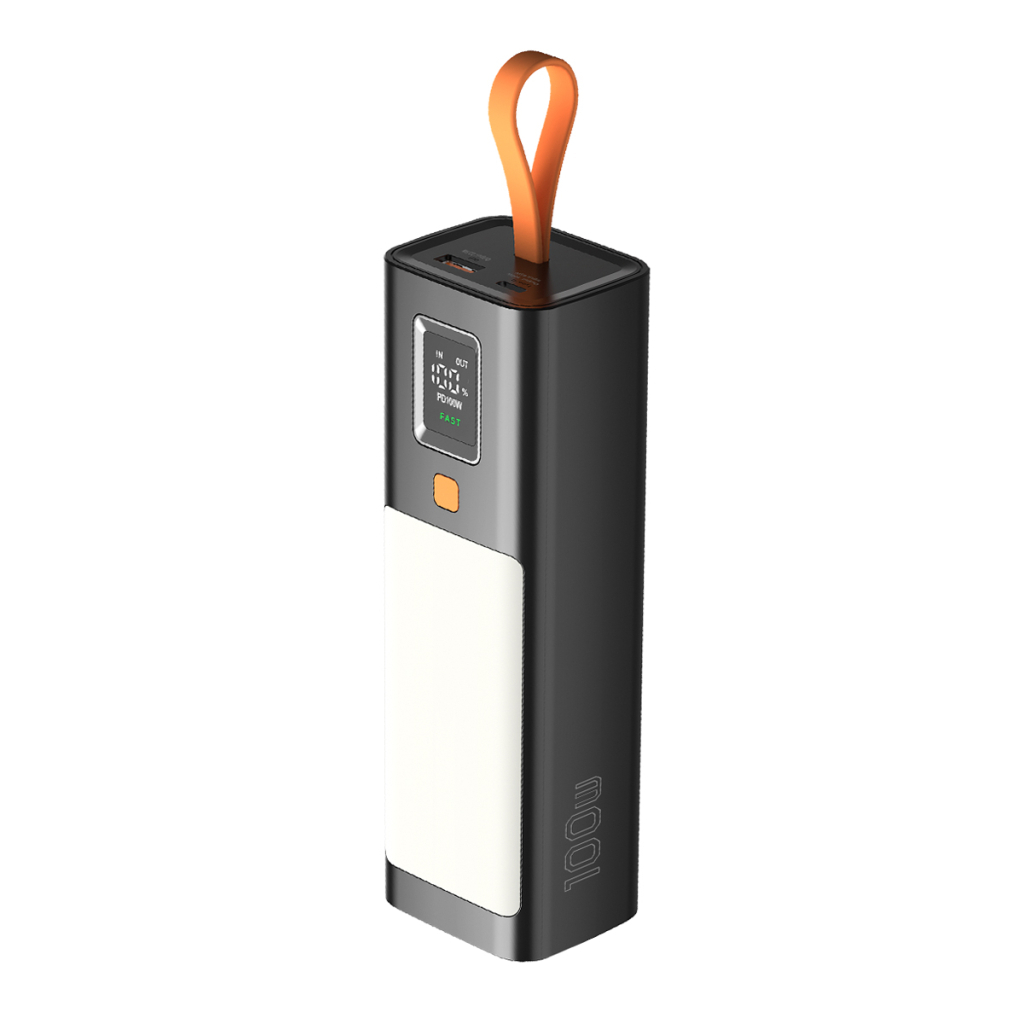Батарея універсальна Sigma X-power SI20A9QLX 20000mAh, PD/100W, LED, flashlight, cable 100w, black (4827798877814) - зображення 5