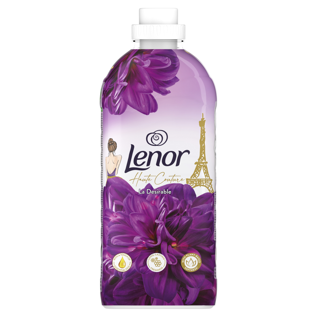 Кондиціонер для білизни Lenor Висока мода Жаданий 1200 мл (8700216162616) - изображение 2