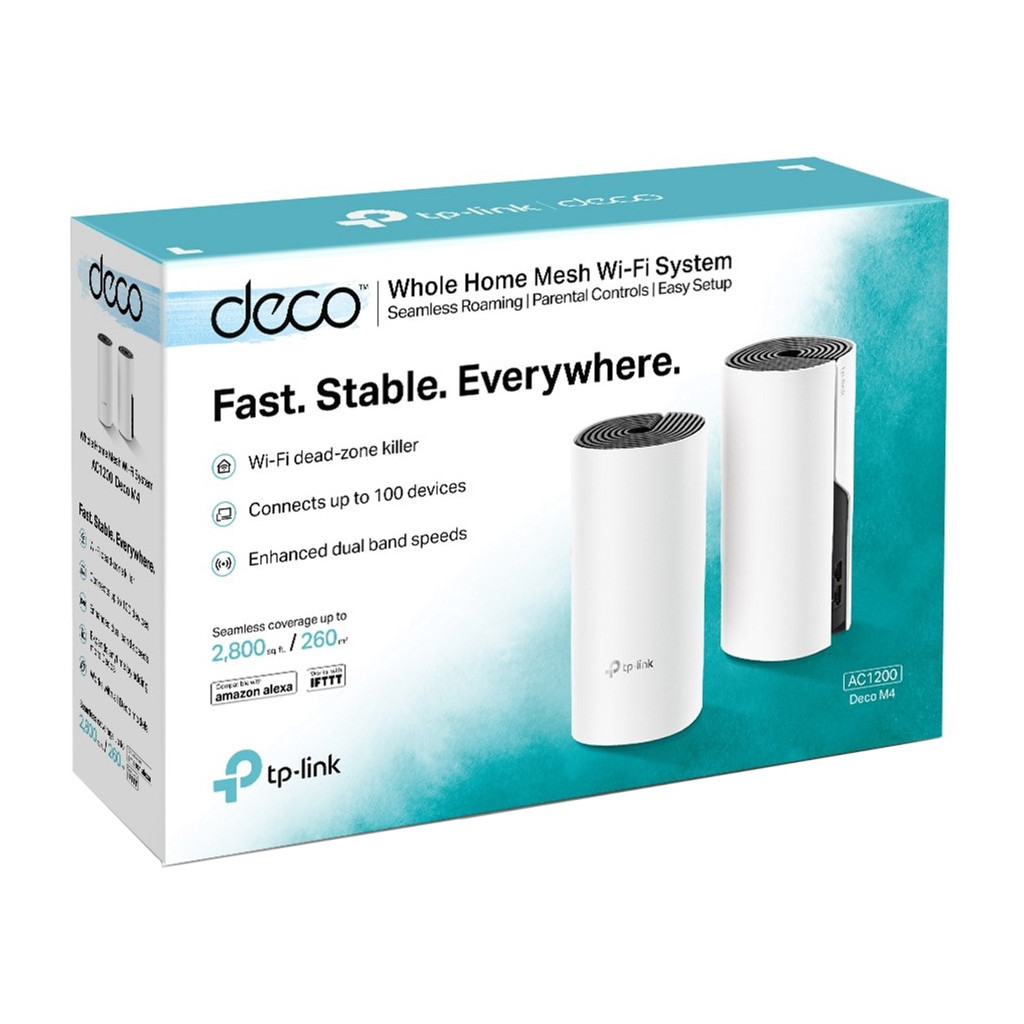 Точка доступу Wi-Fi TP-Link DECO-M4-2-PACK - зображення 5