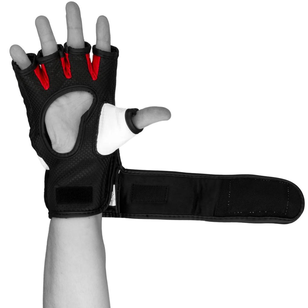 Рукавички для MMA PowerPlay 3075 L Black/White (PP_3075_L_Bl/White) - зображення 5