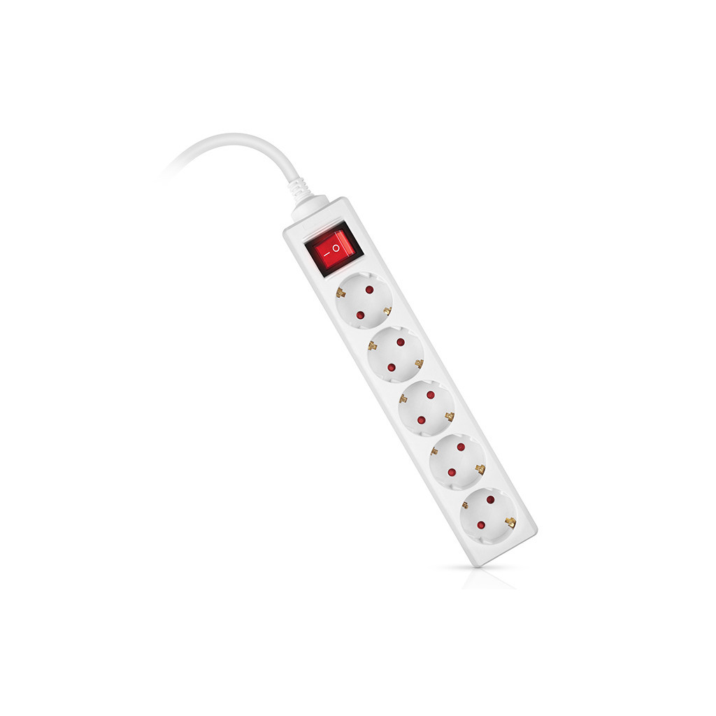 Мережевий фільтр живлення REAL-EL RS-Protect M 3m, white (EL122300027) - зображення 3