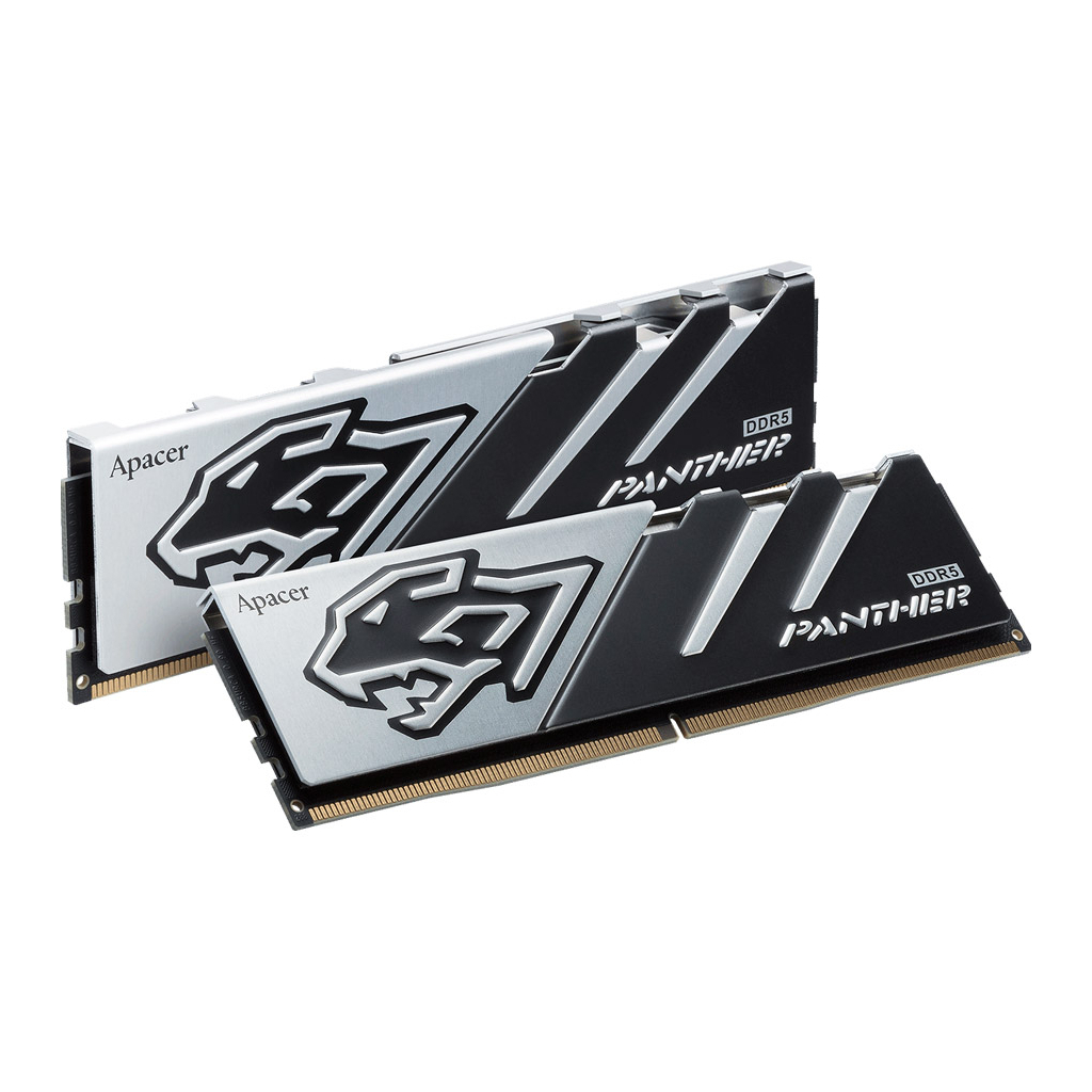 Модуль пам'яті для комп'ютера DDR5 32GB (2x16GB) 5600 MHz Panther Apacer (AH5U32G56C5227BAA-2) - зображення 2