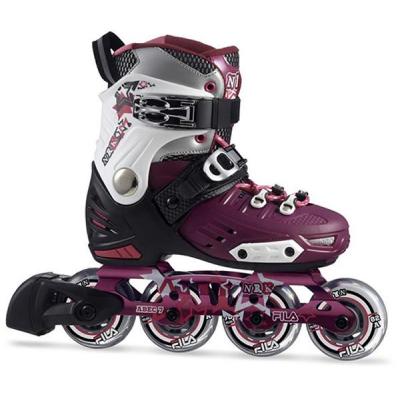 Роликові ковзани Fila 010618057 NRK G JUNIOR BLACK/MAGENTA S31 (8026473395285) - зображення 1