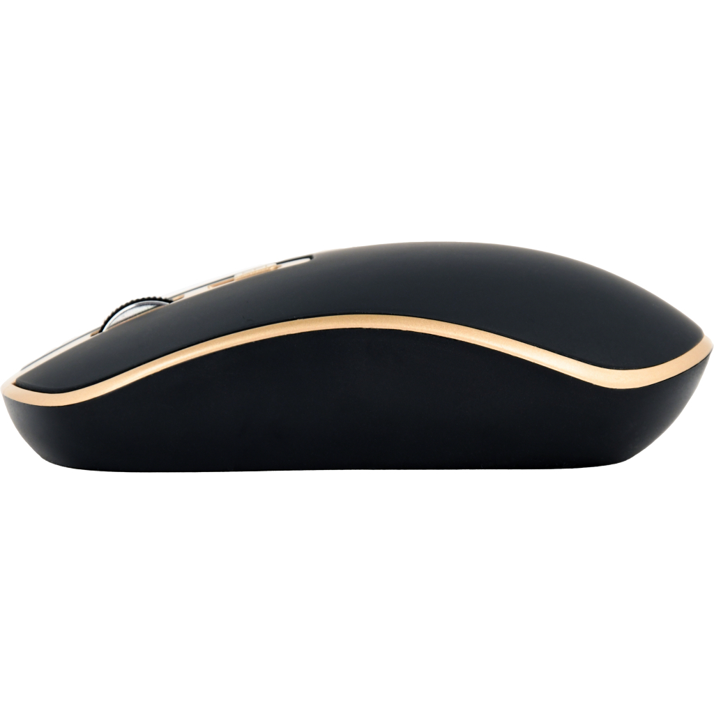 Мишка Gembird MUSW-4B-06-BG Wireless Black-Gold (MUSW-4B-06-BG) - зображення 3
