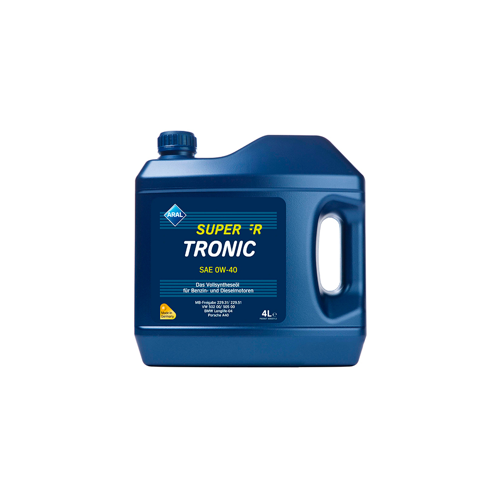 Моторна олива Aral SuperTronic 0W-40 4л (1592BE) - зображення 1