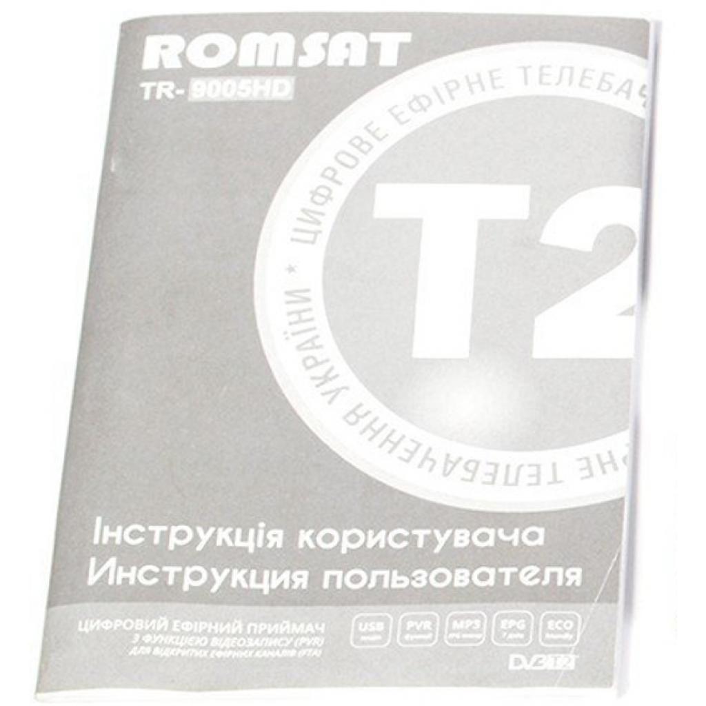 ТВ тюнер Romsat TR-9005HD, чіпсет MSD7T01 - изображение 5