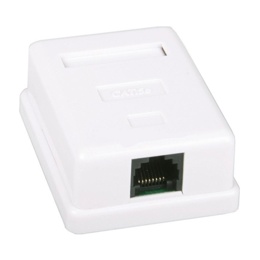 Комп'ютерна розетка Atcom RJ45 x1 UTP 5e (15253) - зображення 1