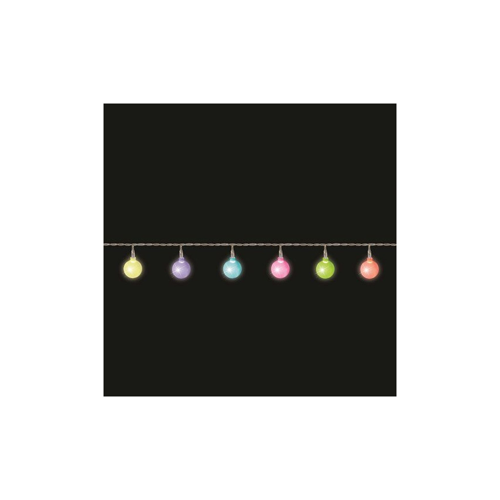 Гірлянда Luca Lighting Перлини 6 м, мультикольорова (8718861488814) - зображення 2