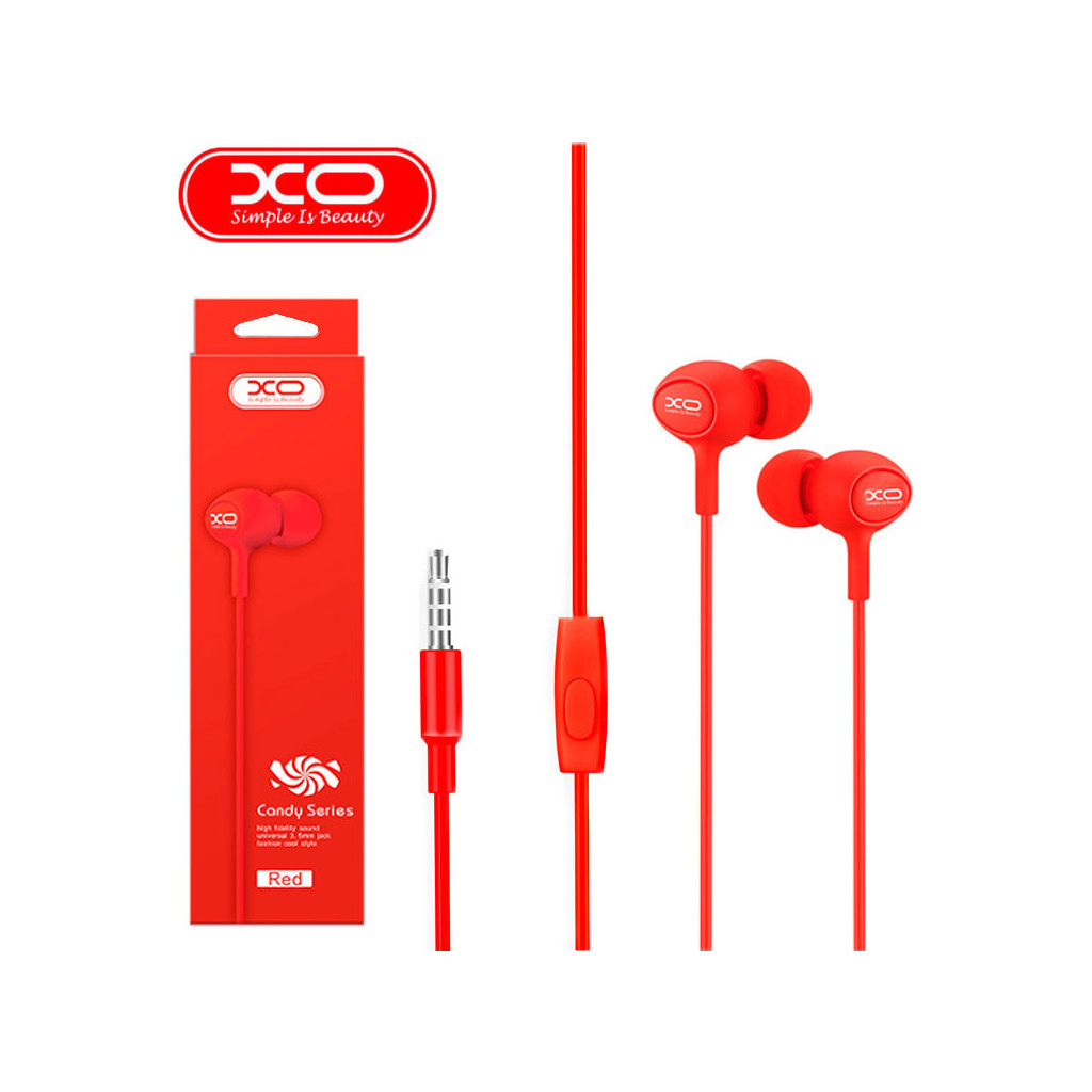 Навушники XO S6 Encok Red (S6-RD) - зображення 2