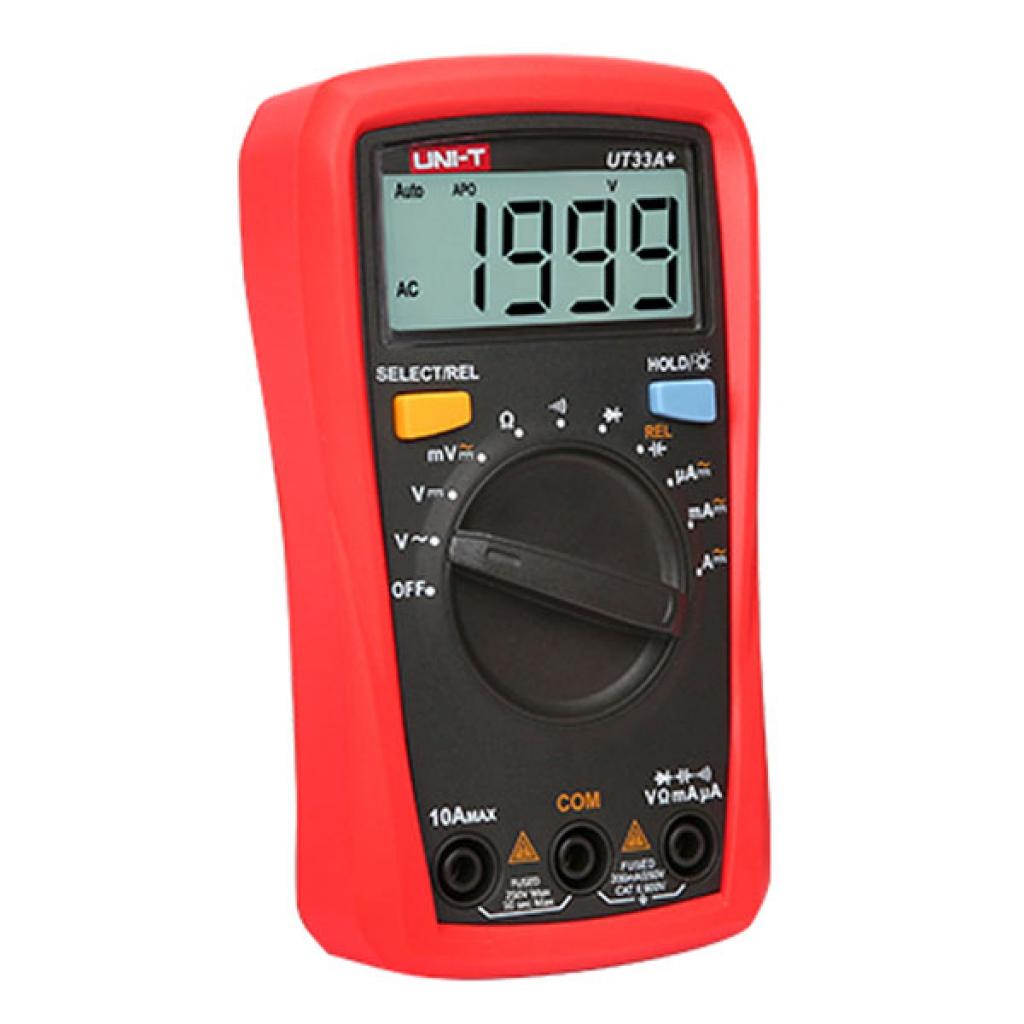 Цифровий мультиметр UNI-T UT33A+ - изображение 4